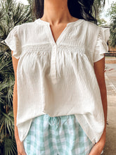 Airflow Flutter Top | White