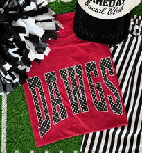 Dawgs Polka Dot Tee | Heather Red