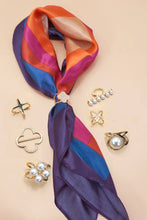 Scarf Charm Slider Ring | B