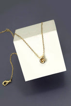 3D Bubble Initial Necklace | Several Letters