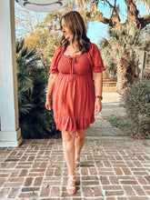 Serenity Curvy Dress | sunset