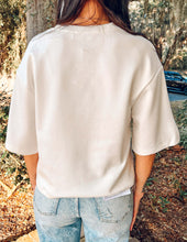 Scuba Boxy Top | White