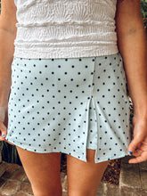 Playful Polka Dot Skort | Blue