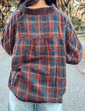 Patched Faded Flannel