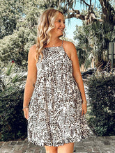 Wild Bubble Dress | Brown