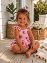 American Smocked Bubble Skirt