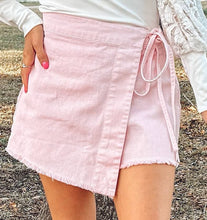 Forever Tie Skort | Soft Pink