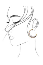 Wavy Pearl Hoops | Gold