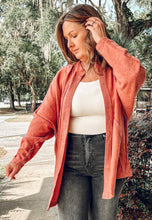 Dolman Sleeve Cardigan | Rosewood