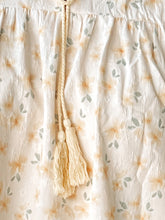 Floral Lace Trim Dress | Yellow