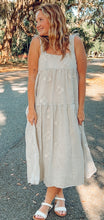 Gingham Embroidered Dress | Vintage