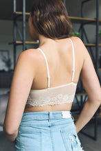 Romantic Floral Lace Bralette | Sky Blue