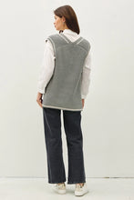 90s Prep Sweater Vest | Grey