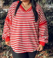 Fave Striped Knit | Red
