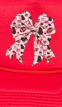 Football Bow Hat | Red