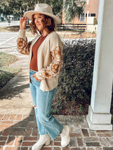 Carter Crochet Cardigan | Beige