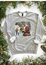 Woodland Santa Sweatshirt | Grey