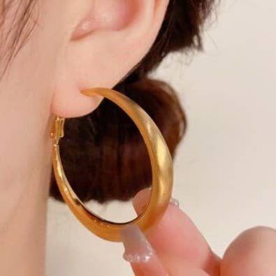Hoops Tarnish Free Hoop | Gold