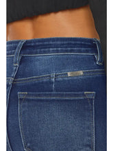 picture 3 close up of waistline on Tegan Dark Denim