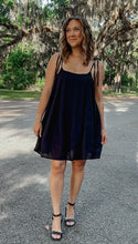 Runaway Tie Strap Dress | Black