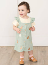 Bunnies & Eggs Skirtall Set | Sage
