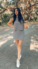 Gingham Top + Skort Set | Black