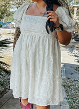 Textured Pearl Mini Dress | Butter