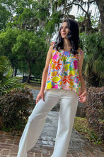 Floral Fruity Babydoll Tank