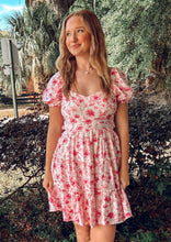 Pretty In Floral Dress | Pink