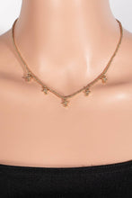 Mini Cross Charms Beaded Necklace