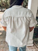 Recess Striped Top | Grey