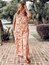 Fall Floral Cotton Twill Jumper