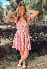 Pretty In Floral Dress | Pink