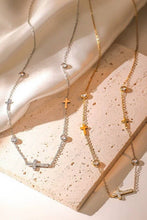 Cross Necklace 18K Silver