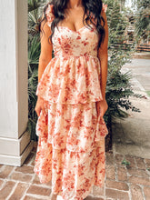 August Floral Midi Dress | Soft Pink