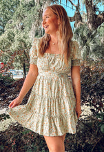 Field Of Flowers Dress | Sage