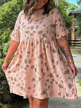 Cora Babydoll Dress | Mauve