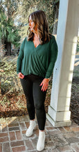 Favorite Surplice Top | Green