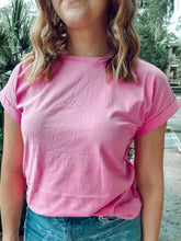 Classic Cotton Tee | Pink
