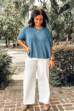 Dolman Oversize Sweater | Blue