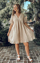 Kori Striped Pocket Dress | Khaki