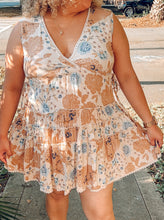 Lace Trim Boho Dress