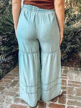 Go With It Tiered Pant | Blue