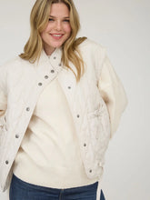 Bow Puffer Vest | Champagne