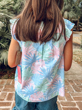 Pastel Palms Top