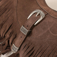 Cascade Fringe Shoulder Bag | Light Brown