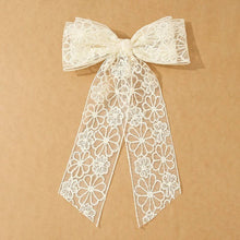 Floral Lace Bow