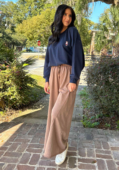 Dropped Pocket Washed Pant | Coco