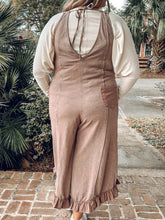 Ruffle Flare Washed Jumper | Coffee