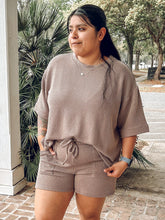 Corded Short Set | Mocha